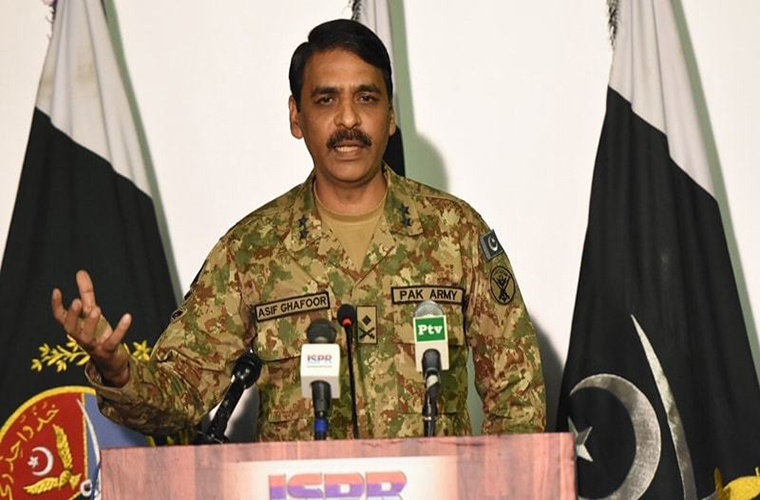 Outgoing DG ISPR warns