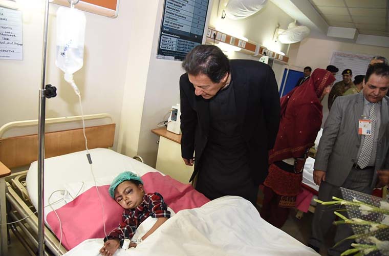 Prime Minister visits Muzaffarabad