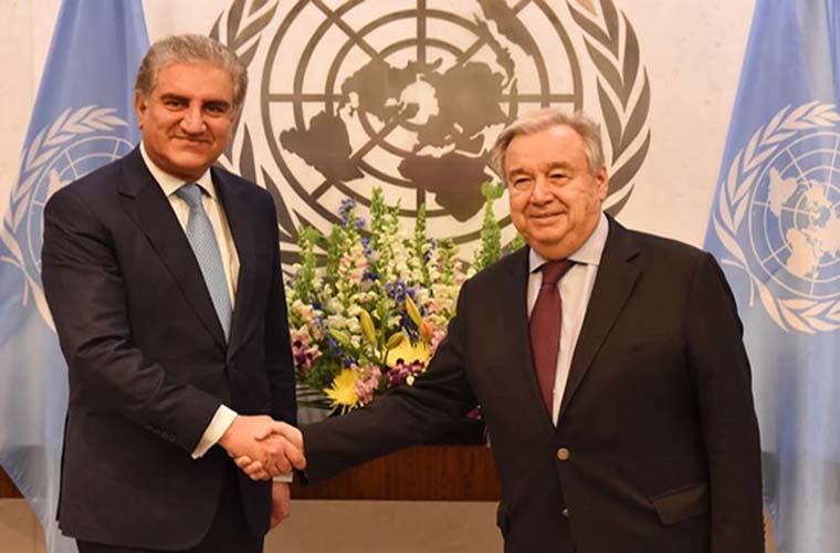 Foreign Minister updates UN chief