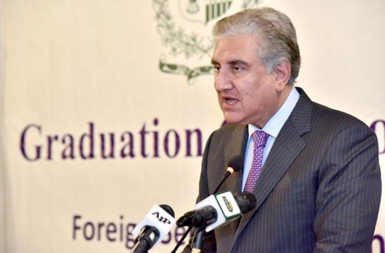 FM reminds Pakistani diplomats