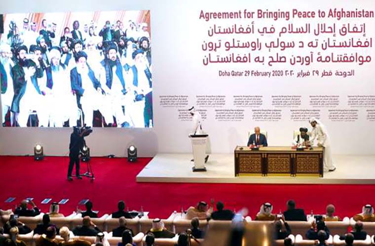US Taliban sign peace accord
