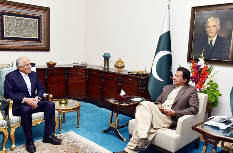 Zalmay Khalilzad meets PM