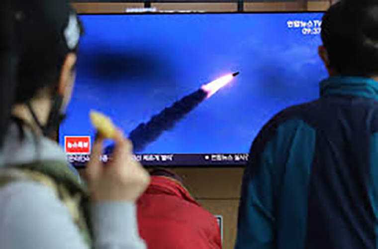 North Korea fires two short range missiles