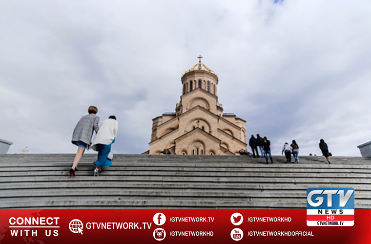 Georgian Orthodox Church hosts worshipers