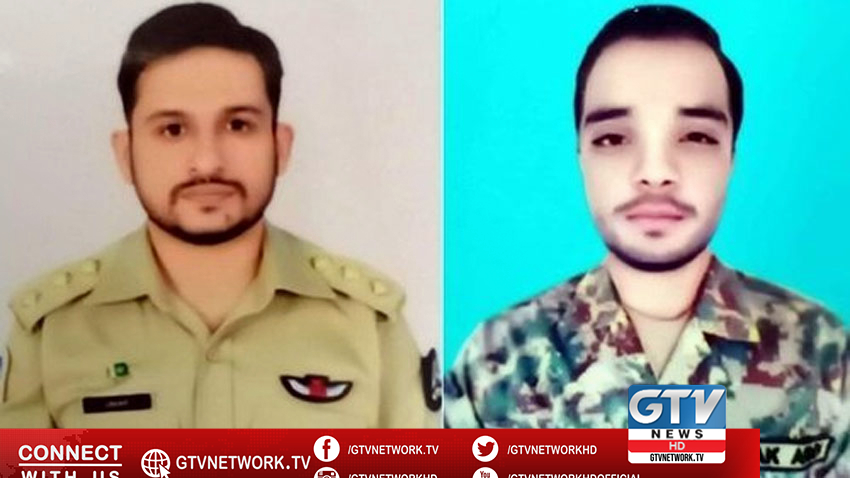 Two pilots of Pakistan Army martyred