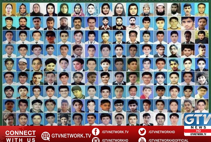 6th anniversary of massacre of APS Peshawar