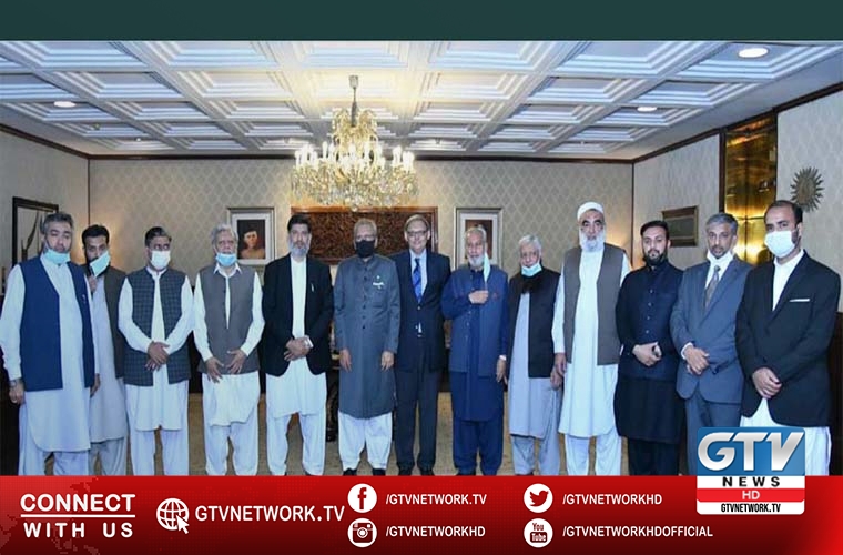 Peshawar Chamber of Small Traders delegations meets President