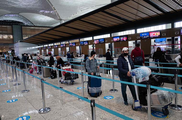 Turkey reduces quarantine period for passengers arriving from Pakistan