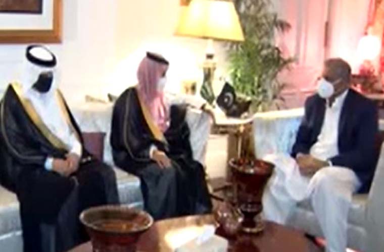 Saudi Foreign Minister calls on Pakistan Army Chief