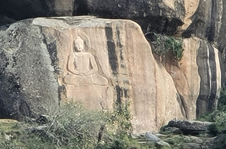 PM Imran Khan tweets image of 2000 year old iconic Buddha of Swat