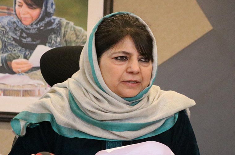 Mehbooba Mufti blames Indian govt for using muscular policy in IOJK