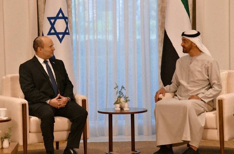Israeli PM Meets UAE Crown Prince, Iran on Agenda