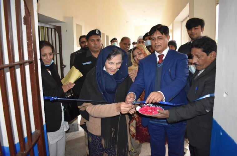 Mirza Shahid Inaugurated New School inside Narowal jail