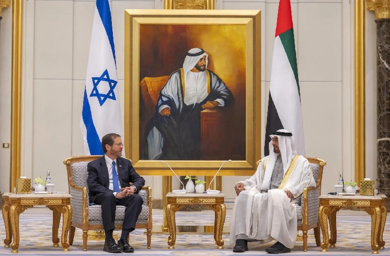 Israeli president Isaac Herzog first-ever visit to UAE