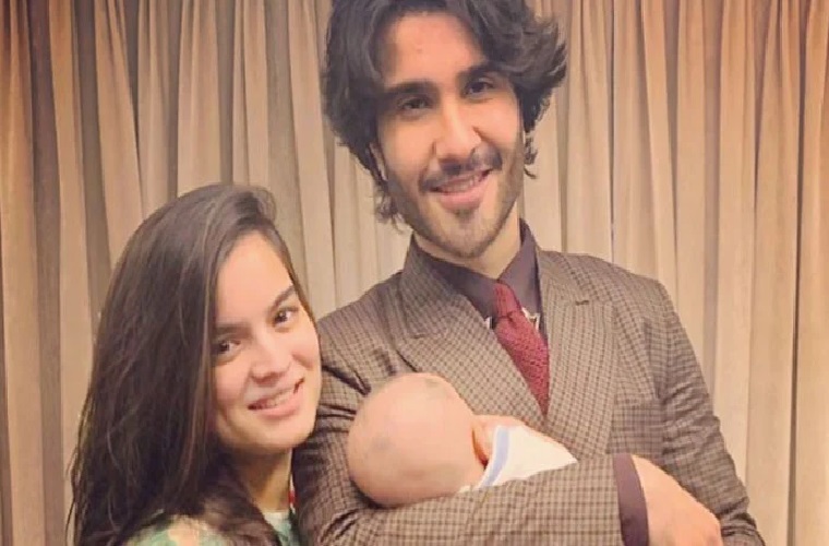 Feroze Khan and wife Alizey blessed with a baby girl