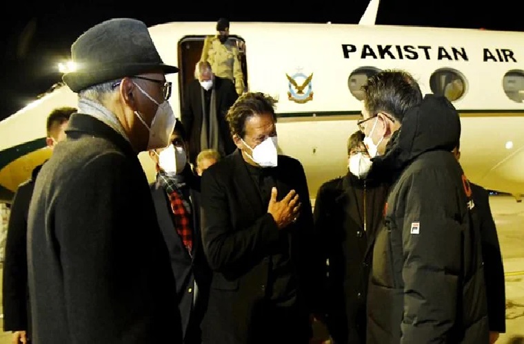 PM Imran arrives in Beijing to attend Olympics ceremony